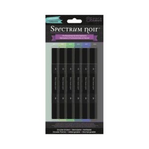 Spectrum Noir 6 Pen Sets - Turquioses