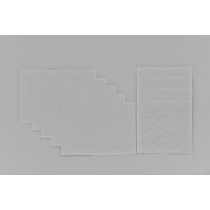 5"x7" - White Cards And Envelopes - 5 Pack 