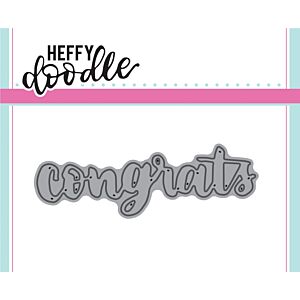 Congrats - Heffy Cuts Dies - Heffy Doodle