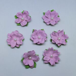 Magnolia Lane - Small Pearled Flowers - Pink