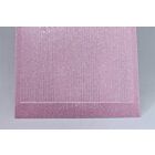 Pin Stripe Peel-Off Stickers - Clear Iridescent Pink Glitter 