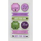 Butterfly Wishes - Sentiment Toppers