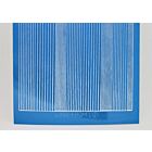 Pin Stripe Peel-Off Stickers - Ocean Blue