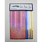 Hey Girl - Holographic Pin Stripe Peel Off Pack
