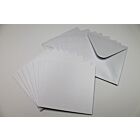 Pearlescent Card And Envelope Pack - 6"x6"
