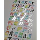 Watercolour Wonder -  Alphabet Stickers