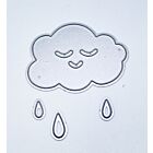 Cloud And Raindrops - Steel Cutting Dies