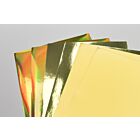 A5 Adhesive Vinyl Sheets - 'Variety' Golds - 6 Pack 