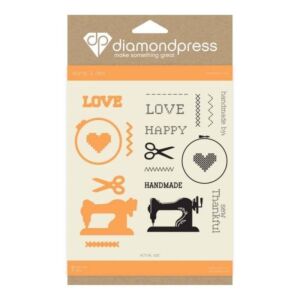 'Handmade Love' Mini Stamp And Dies