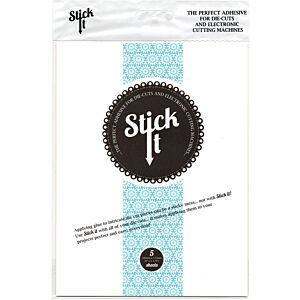 Stick It  Adhesive Die-Cut Sheets - 8"x 6 1/8"