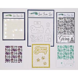 The Gift Of Giving - LFL Stamp, Die And Stencil Set