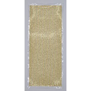 LFL Stripe Stickers - Narrow - Gold Glitter