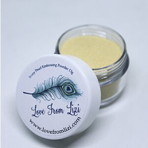 LFL Embossing Powder 13g - Ivory pearl