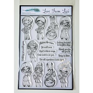 Angels Without Wings - LFL A5 Stamp Set