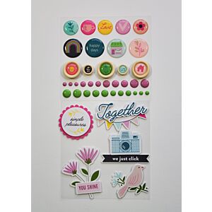 Enjoy The Little Things - Mixed Embellishment Pack 