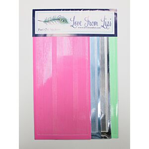 Hey Girl - 'Pin Stripe' Peel Off Pack 