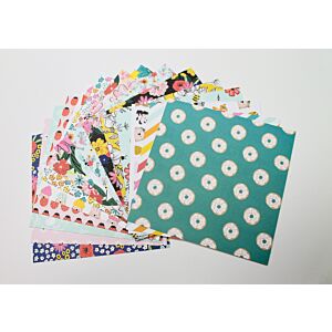 Kisses And Wishes - 6x6" Patterned Papers