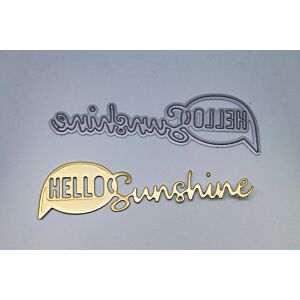 Hello Sunshine - Steel Cutting Die