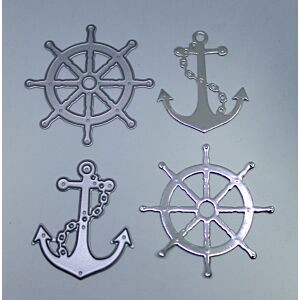 Helm And Anchor - Steel Cutting Dies