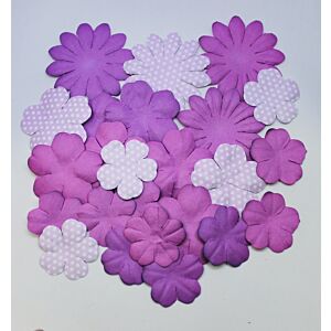 Paper Flowers - Lilac
