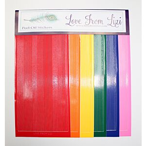 Peel Off Bundle 6 Pack - 'Rainbow'