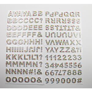 Rise And Shine - Alphabet Thicker Stickers