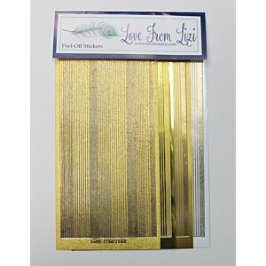 Magnolia Lane  - 'Pin Stripe' Peel Off Pack 