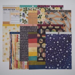 Bold And Beautiful - Patterned Papers - 6x8 Inches 