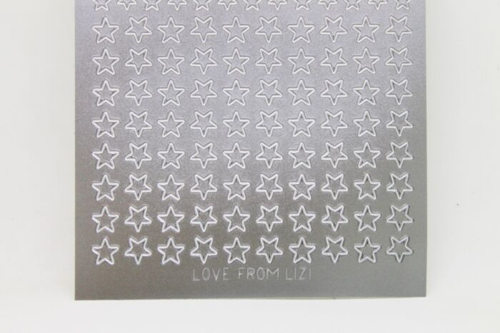 Sway Peel Off Stickers - Silver Holographic